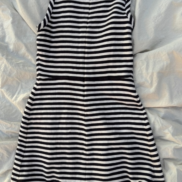 Madewell Womens Afternoon Dress size small, navy and white striped, sleeveless - Picture 8 of 16